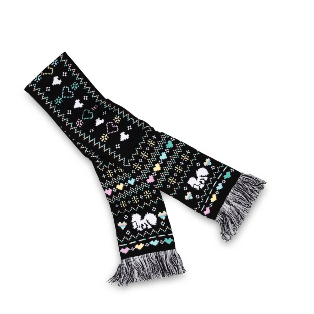 Galarian Ponyta Festive Winter Knit Scarf